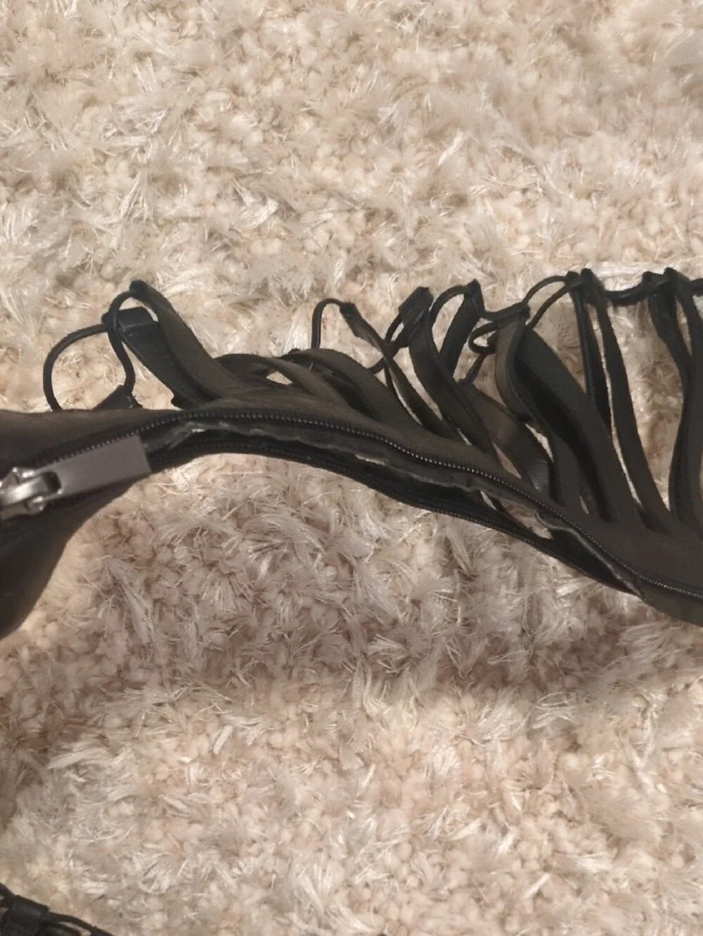 Black Strappy High-Heel Gladiator Sandals Vince Camuto. New ! Org$ 170 - Picture 3 of 4